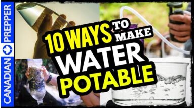 10 Ways to Clean Drinking Water After Disaster