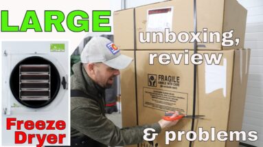 HARVESTRIGHT Large Freeze Dryer Review, Unboxing and Problems