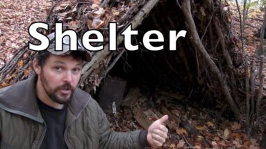 How to make a survival shelter