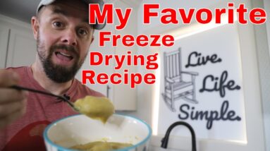 MY FAVORITE FREEZE DRYING RECIPE!! Freeze Dried Split Pea Soup