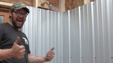 Off grid shower house Project