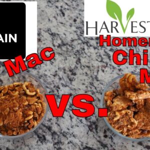 Mountain House Chili Mac // vs //Harvestright Freeze dryer Chili Mac HOMEMADE