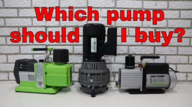 Freeze Dryer Vacuum Pump Comparison (Oil Less, Premier, Standard) -- HARVESTRIGHT