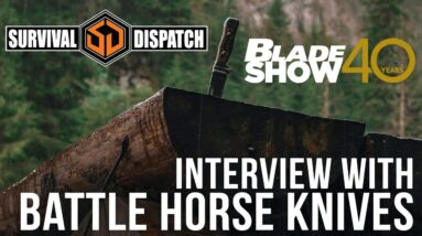 Battle Horse Knives at Blade Show 40