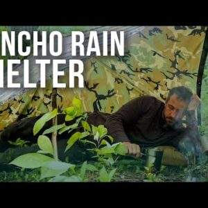 Impromptu Poncho Rain Shelter | ON Three