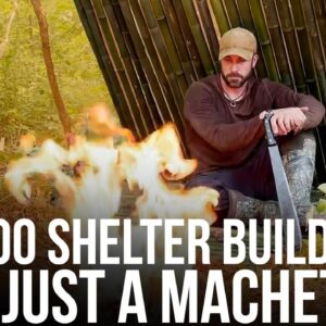 Building a Bamboo Shelter | Machete Survival Series | ON Three