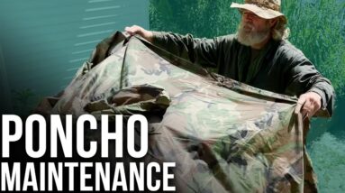 Survival Poncho Maintenance | ON Three
