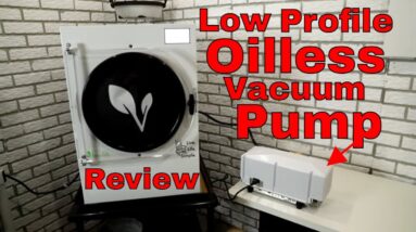 Freeze Dryer Low Profile Oil Less Vacuum Pump Review
