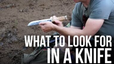 What to Look For in a Knife | TJack Survival