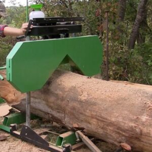 Harbor Freight Sawmill Review  ....HUGE LOGS !!!
