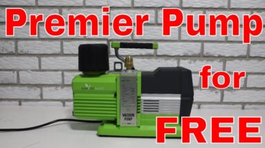 How to Get a FREE Premier Vacuum Pump --Premier Pump Giveaway!