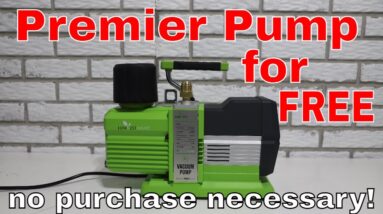 How to Get a FREE Premier Vacuum Pump --Premier Pump Giveaway! *UPDATED*