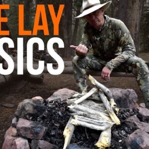 The Easy Way to do a Fire Lay | TJack Survival