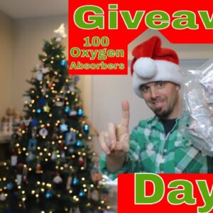 12 Days of Christmas Giveaway 🎄DAY 1🎄 (100 oxygen absorbers)