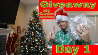 12 Days of Christmas Giveaway 🎄DAY 1🎄 (100 oxygen absorbers)