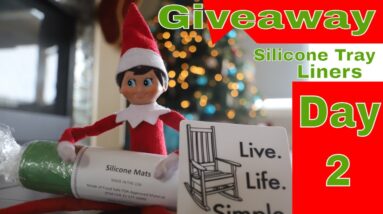 12 Days of Christmas Giveaway 🎄DAY 2🎄 (Silicone Tray Mats Set & Sticker!)