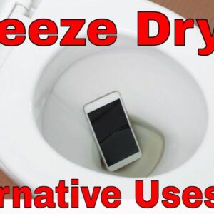 Freeze Dryer Alternative Uses #1-- Freeze Drying Electronics & Document Recovery