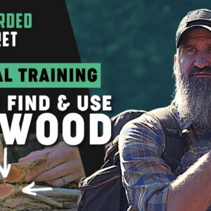 How to Find & Use FATWOOD | Gray Bearded Green Beret
