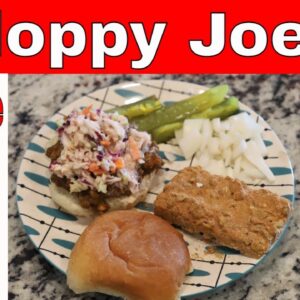Freeze Dried Sloppy Joes & Coleslaw -- 🚫🐄
