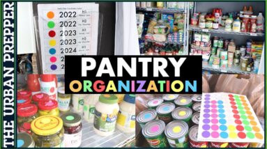 PANTRY ORGANIZATION | HOW TO COLOR COORDINATE YOUR PANTRY