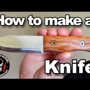 How to Make a Knife With Basic Tools