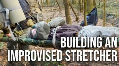 Improvised Stretcher and Transporting a Comrade in the Field | ON Three