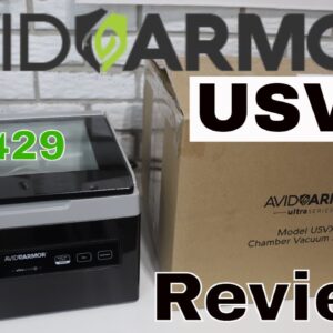 Avid Armor USVX Chamber Vacuum Sealer -- Unboxing, Review & Long Term Food Storage