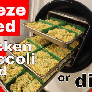 Freeze Dried Chicken Broccoli (Salad or Dip) --  Modified Chicken Broccoli Braid Recipe