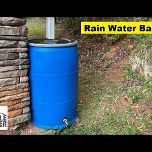 Easy DIY Rain Water Catchment System