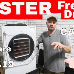 FASTER Freeze Dried Candy -- New Freeze Dryer Software V5.0.19