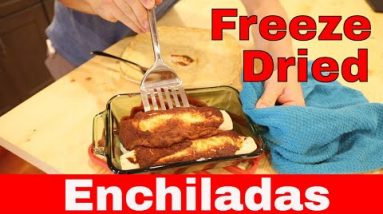 Freeze Dried Enchiladas -- (with The Best Enchilada Sauce Recipe!)