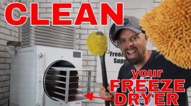 How to clean your Harvest Right Freeze Dryer