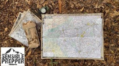 Military Surplus Map Pouch : Having Maps for loss of GPS or SHTF