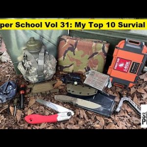 Prepper School Vol. 31: My Top 10 Survival Gear Items & Why!
