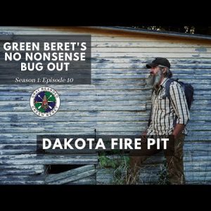 Concealed Fire Pit: S1E10 Green Berets No Nonsense Bug Out | Gray Bearded Green Beret