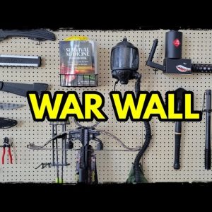 What is on the WAR WALL?