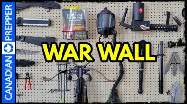 What is on the WAR WALL?