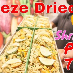 Freeze Dried Shrimp Pad Thai -- Awesome Freeze Dried Backpacking Recipe