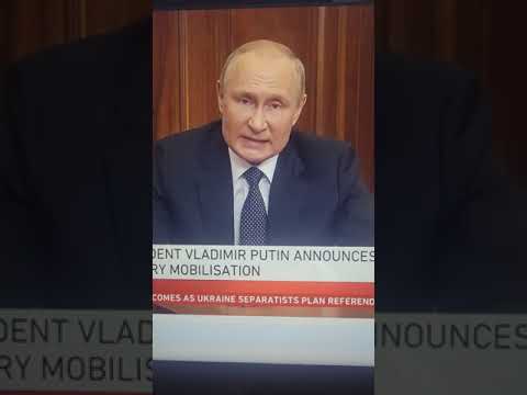 Putin Declares Military Mobilization