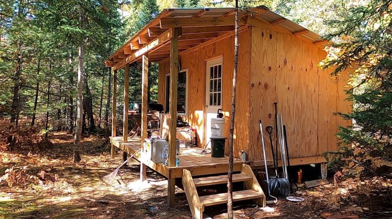 Off Grid Cabin Upgrades, and Bear Damage Disaster !!