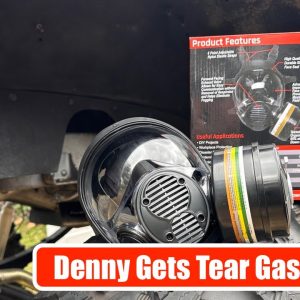 Survival & Prepper Gear: NB100 Tactical Mask Vs Tear Gas