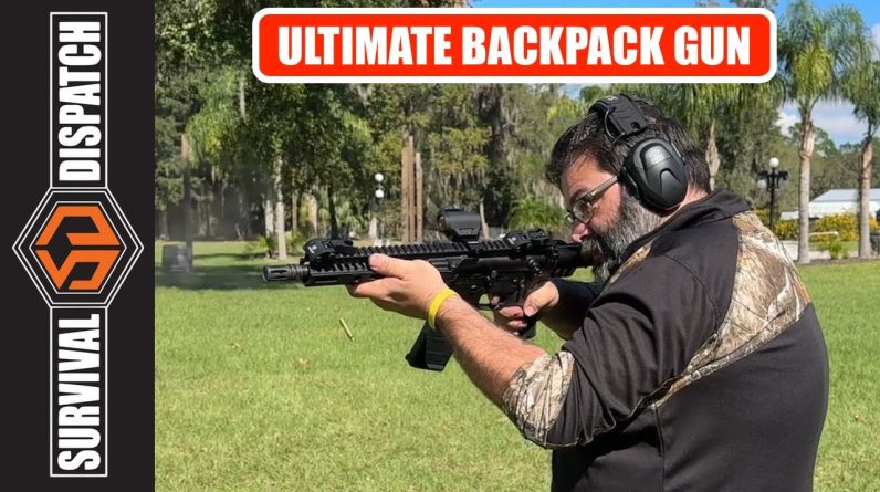 The Ultimate EDC Backpack Gun: Double Folding AR15