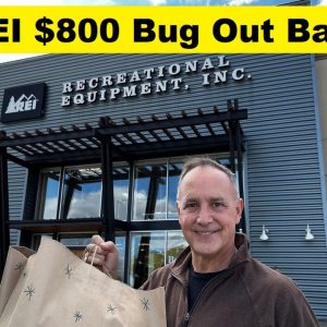 REI $800 Bug Out Bag Adventure!