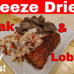 Freeze Dried Steak & Lobster -- A New Years Tradition?