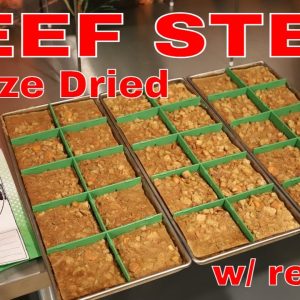 Freeze Dried Beef Stew -- with Recipe! (Homemade)