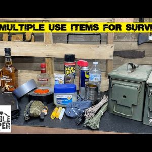 Prepper School! 15 Multiple Items for Survival
