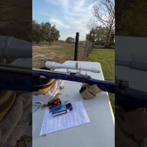 Watch What THIS Sharpshooter Does With His .22LR Rifle!