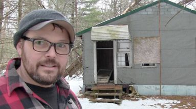 We bought an Abandoned OFF GRID Cabin !!