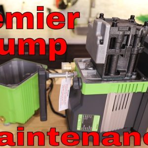 Premier Pump Maintenance -- Cleaning the Internals & Removing the Cover