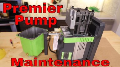 Premier Pump Maintenance -- Cleaning the Internals & Removing the Cover